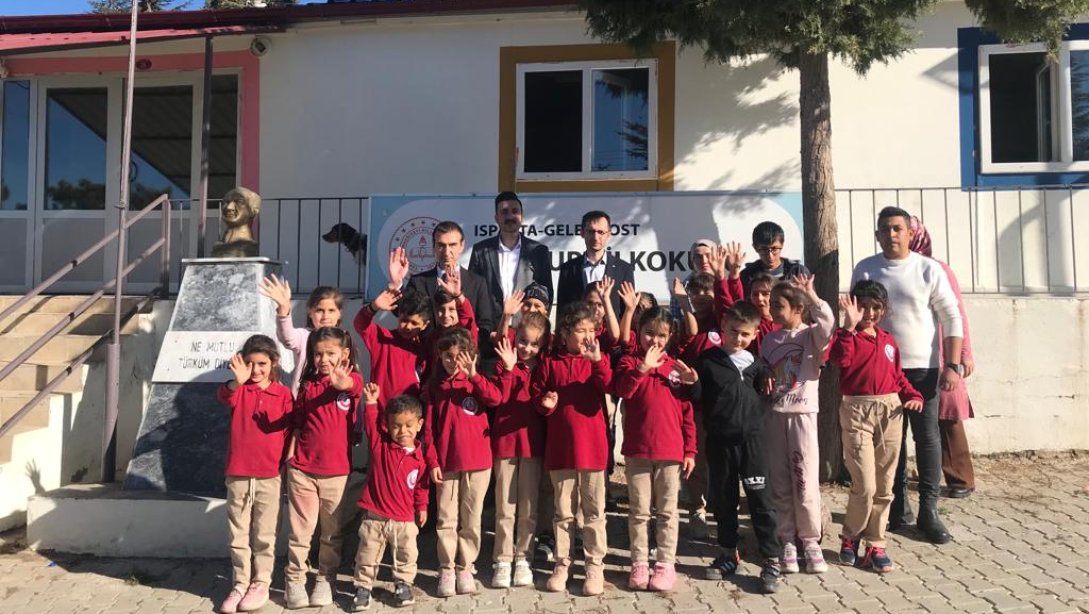 İlçe Milli Eğitim Müdürümüz Sayın Murat KILIÇASLAN'ın İlçemize Bağlı Köy Okullarımıza Ziyareti